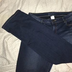 R 1893 Boot Cut Stretchy Blue Jeans Size 16